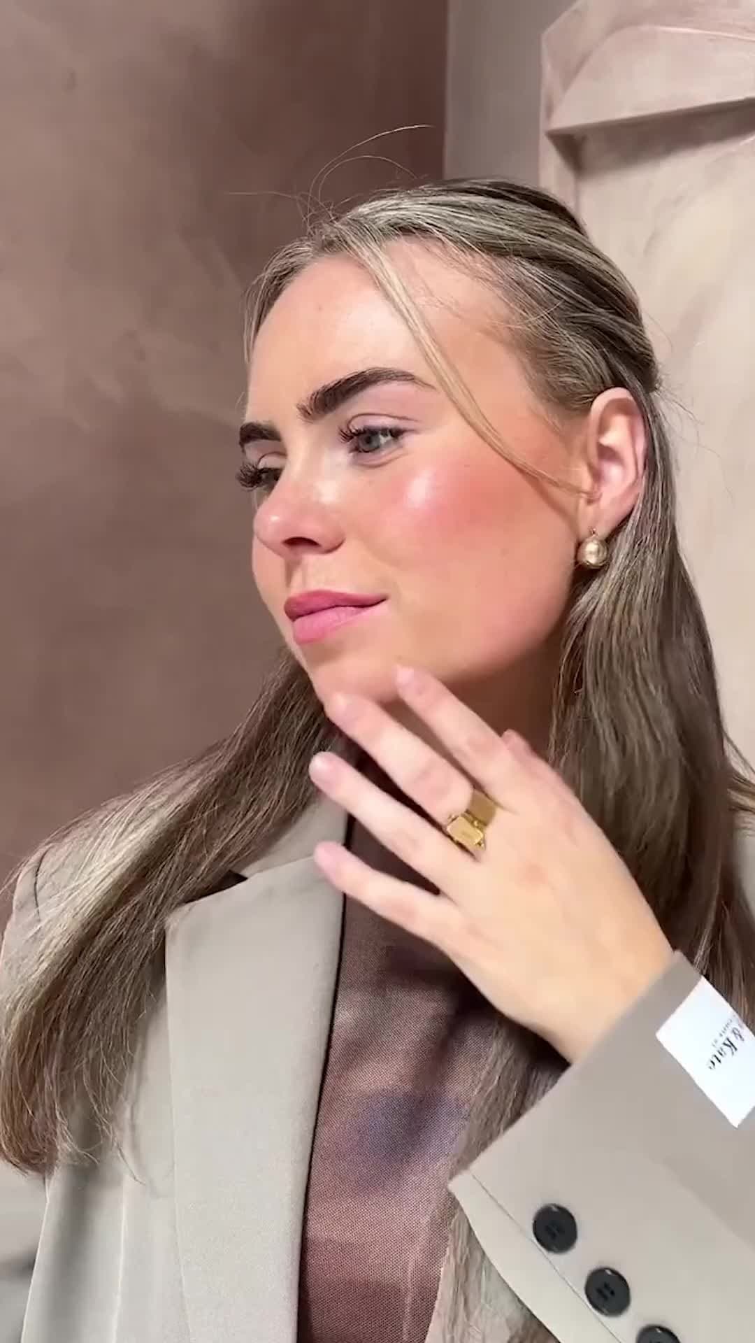 Natuurlijke warme make-up look